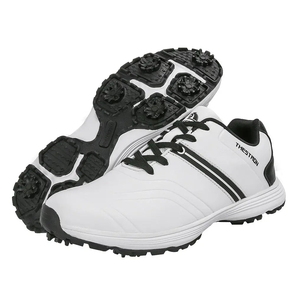 Men’s Professional Waterproof Spikes Plus Size Golf Shoes