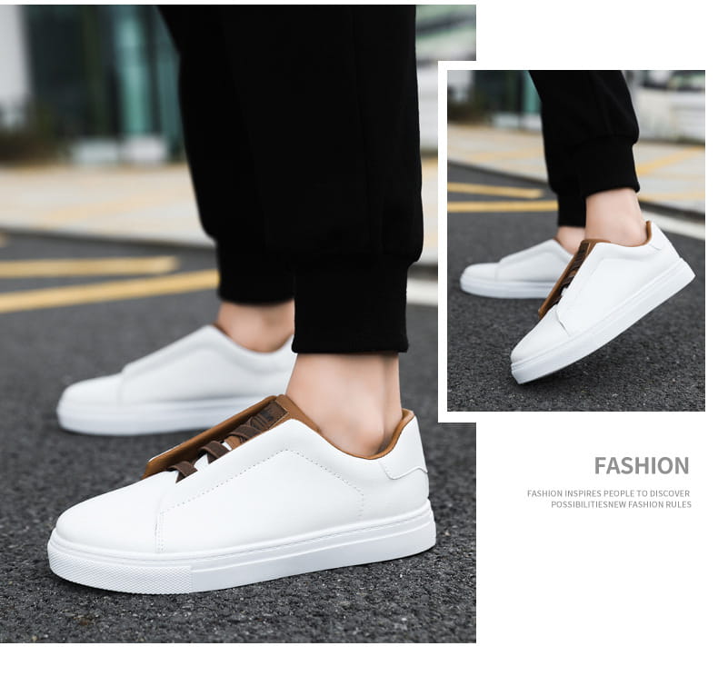 Men’s Fashion Solid Color Comfortable And Non-slip Sneaker