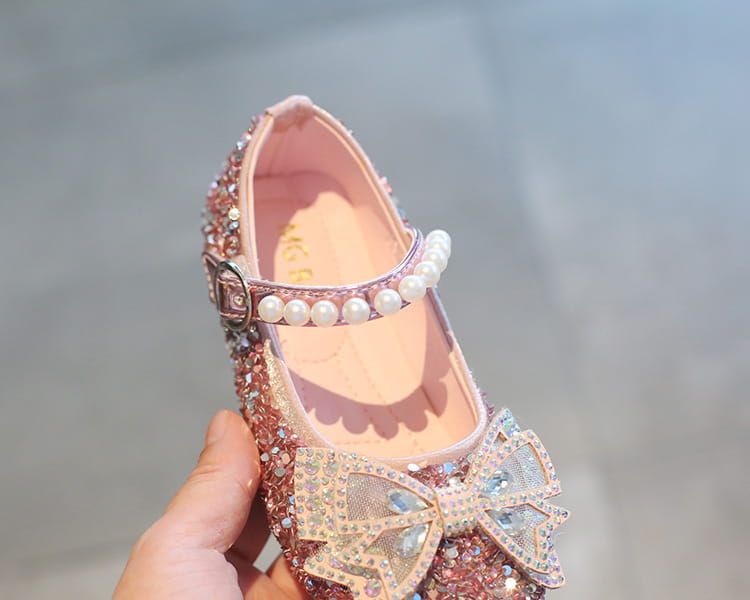 Girls’ Fashion Princess Bowknot Shoes