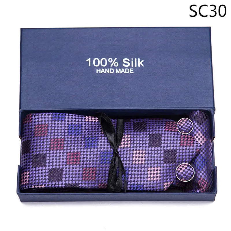Men’s Tie Gift Box Set Group Business Formal