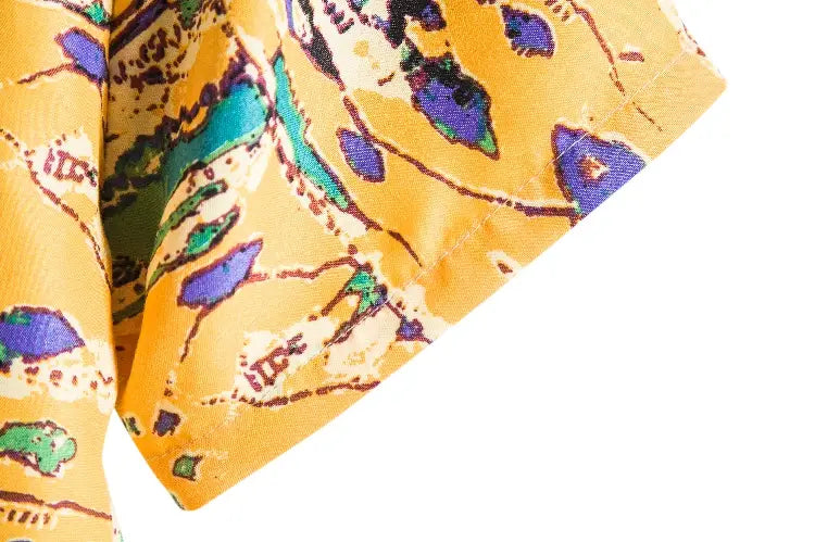 Men Short Sleeved Beach Shirts