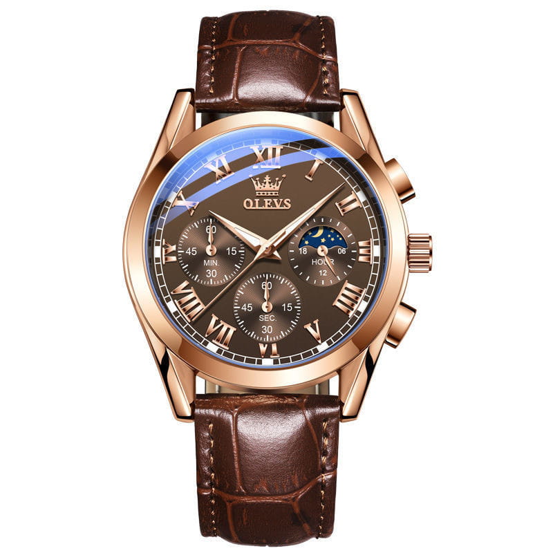 Luminous Chronograph Waterproof Quartz Men’s Watch
