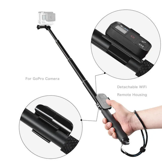 36-inch action camera selfie stick - Beyond Trends Hub 
