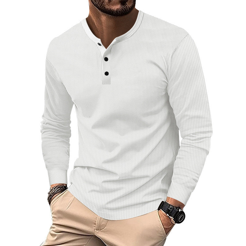American Spring And Autumn Men's Long Sleeves T-shirt