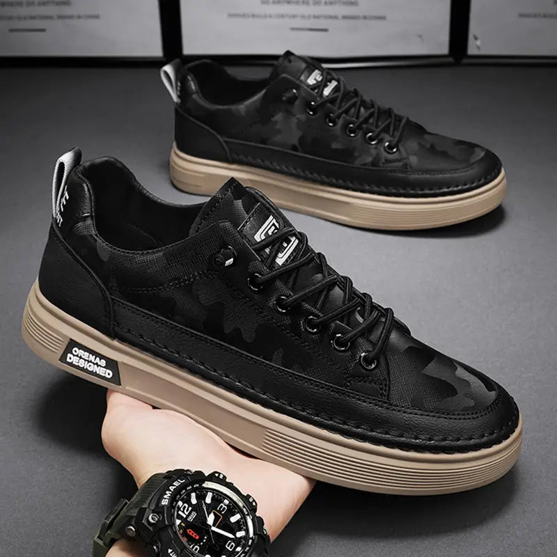 Slip-on Flats Shoes Men Sneakers Daily Leisure Sports Work Casual Shoes