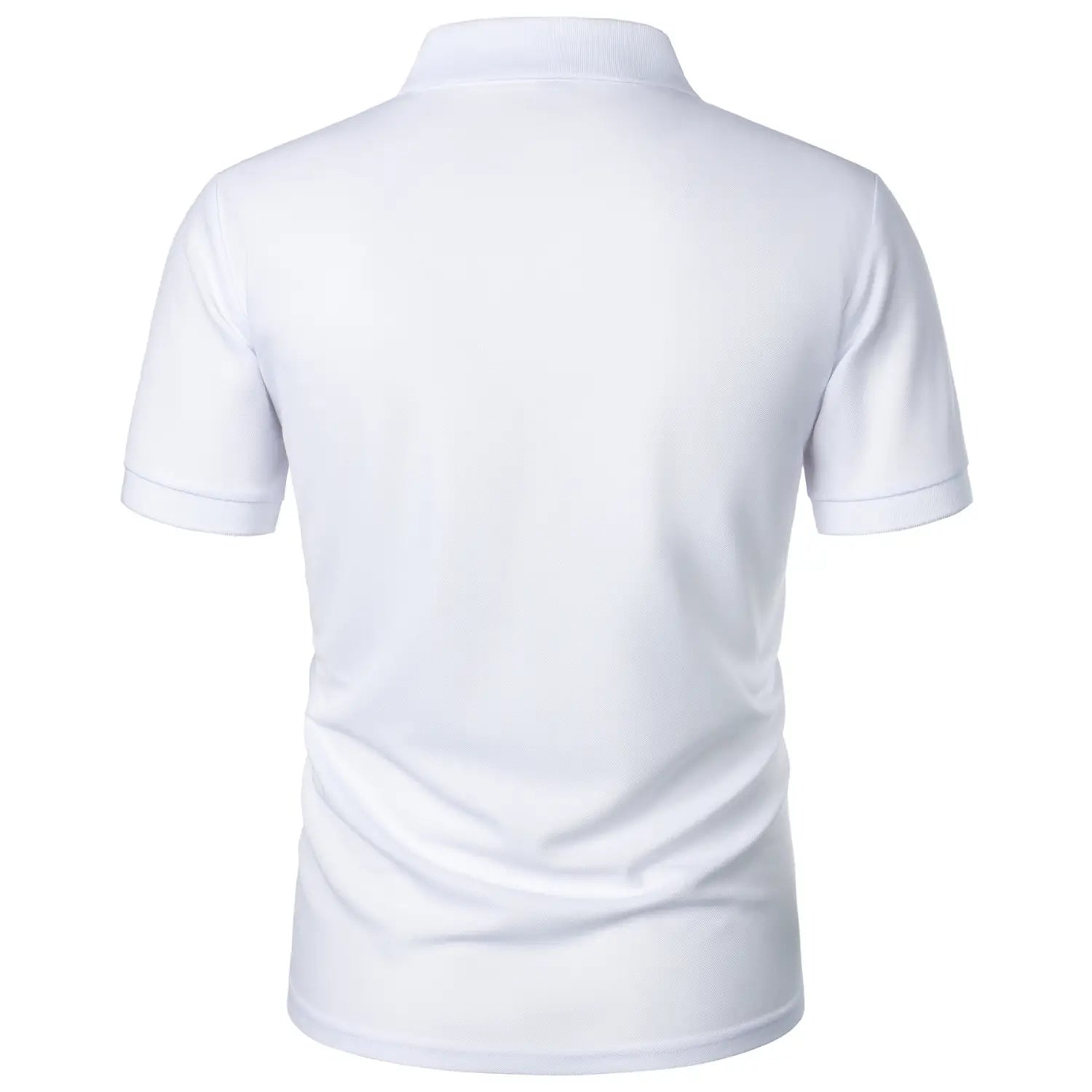 Men’s New Summer Solid Color Slim Short-sleeved Tops