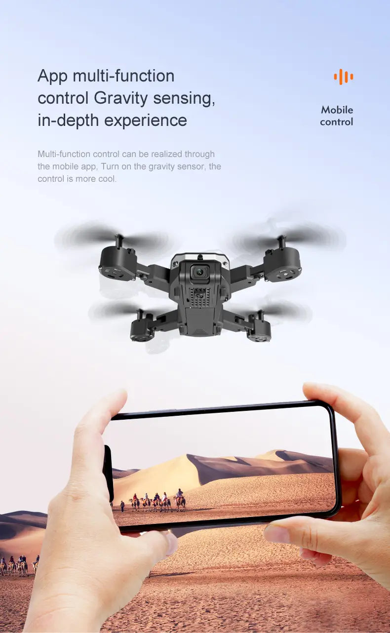 High Definition 8K Folding Intelligent Obstacle Avoidance Drone
