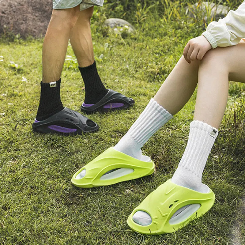 Summer Outdoor Sports Slipper Men Fashion Beach Shoes Indoor Non-slip Floor Bathroom Slippers Women House Shoes