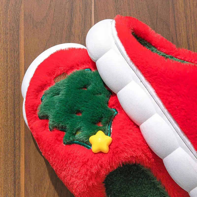 Christmas Tree Women’s Home Slippers