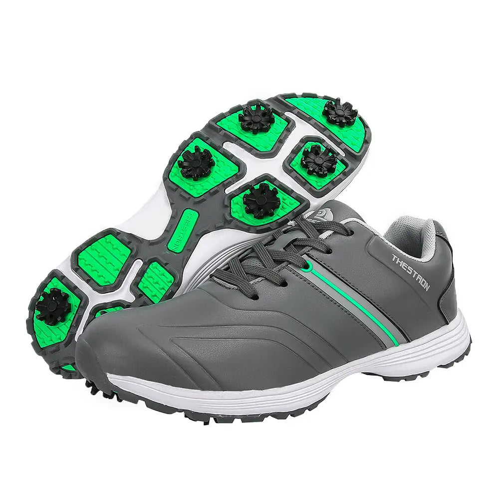 Men’s Professional Waterproof Spikes Plus Size Golf Shoes