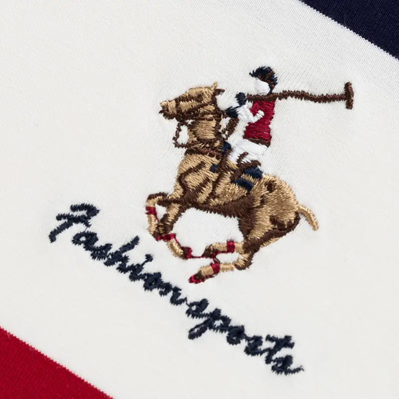 Lapel Plus Size Striped Business Men’s T-shirt