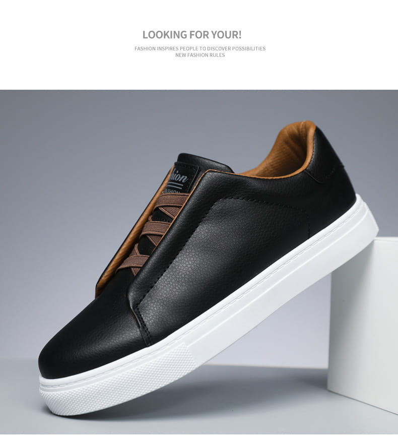 Men’s Fashion Solid Color Comfortable And Non-slip Sneaker
