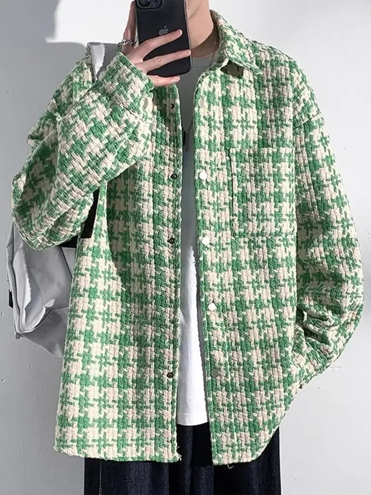 Lapel Men’s Loose Casual Plus Size Jacket Coat