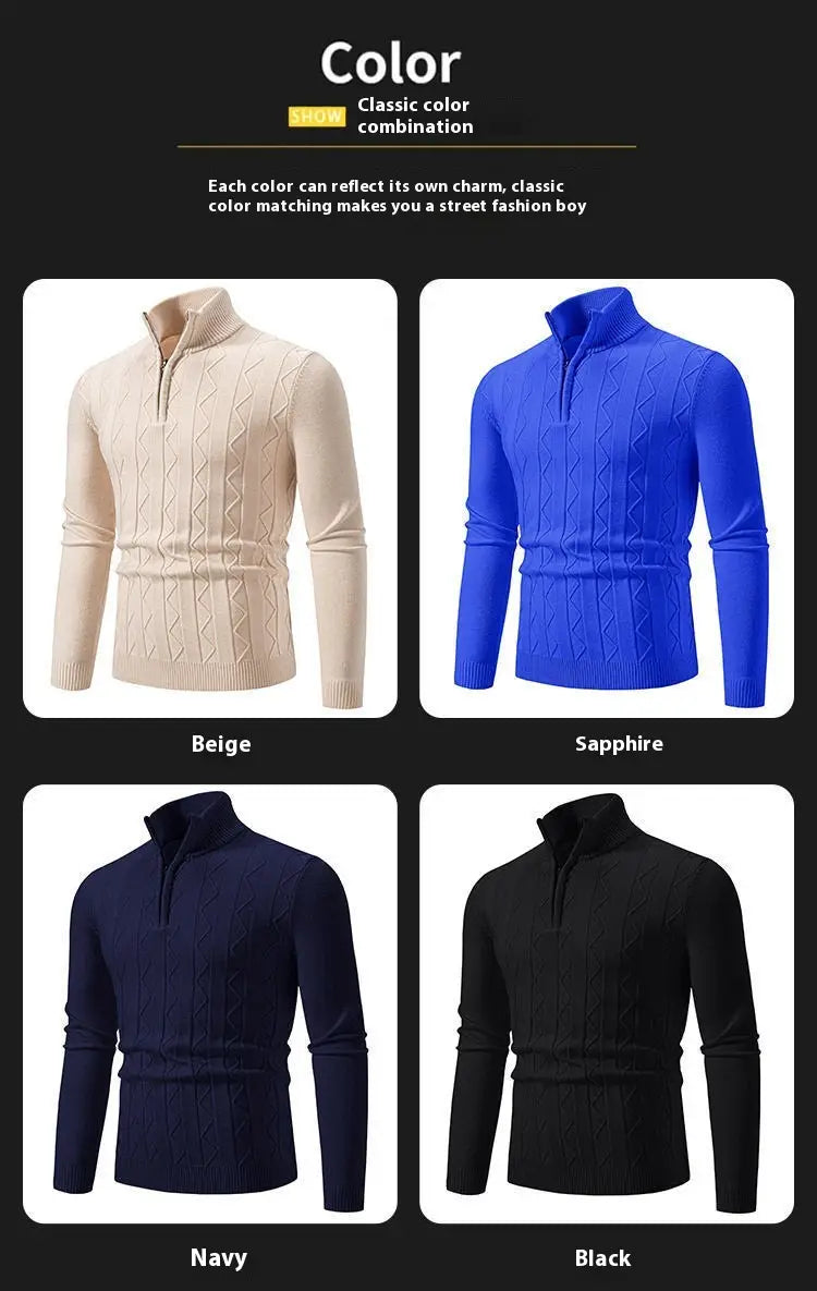 New Casual Autumn And Winter Sweater Knitwear For Men