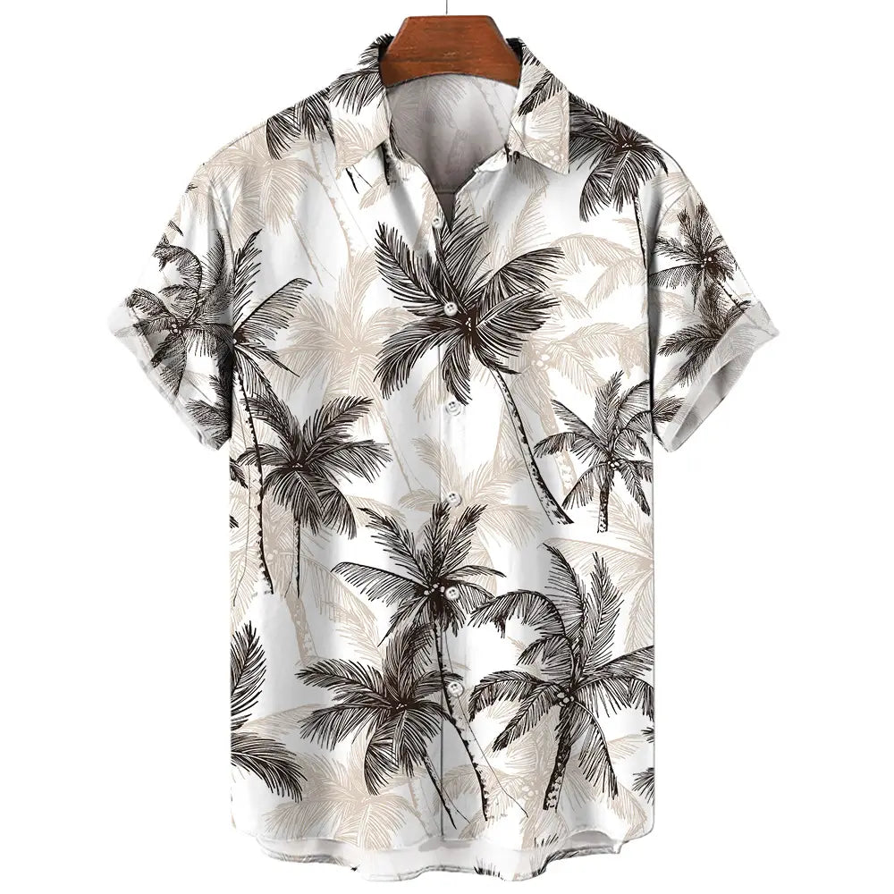 Men Shirts Tea Summer Shirt Top 5xl V-neck Vintage Clot