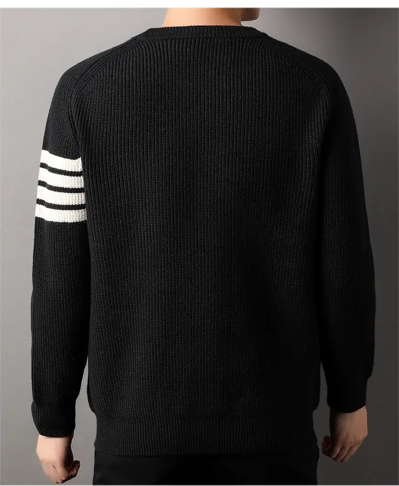 Loose-fitting Pullover Round-neck Men’s Bottoming Shirt