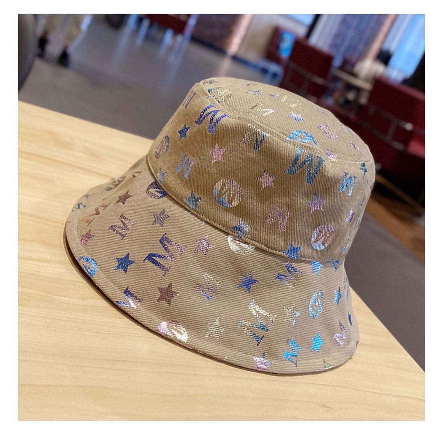 Letters sun hat sun protection sun hat street
