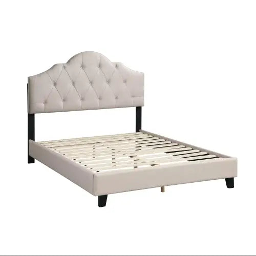 Contemporary 1pc Queen Size Bed