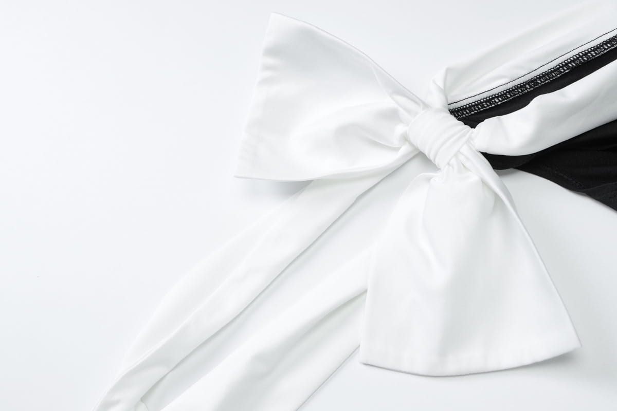 Women’s Fashion Off-shoulder Ribbon Slim Fit Dress