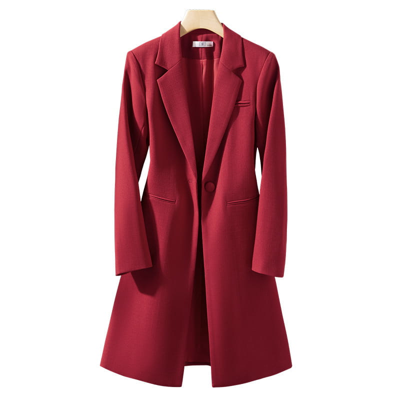 Women’s Korean Formal Suit Commuting Windbreaker