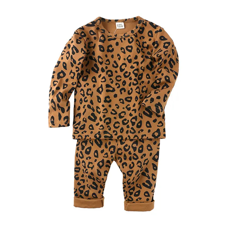Children’s Pajamas Spring And Autumn Cotton Boys’ Home Wear