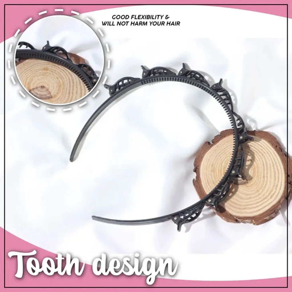 Double Bangs Hairstyle Hairpin Hairband Hair Decoration Clips Hoop Headbands For Women Barrettes Hairstyle Hair