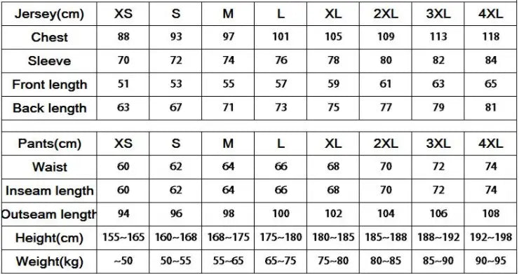 Warm Polar Fleece Cycling Jersey Men’s Jersey Suit