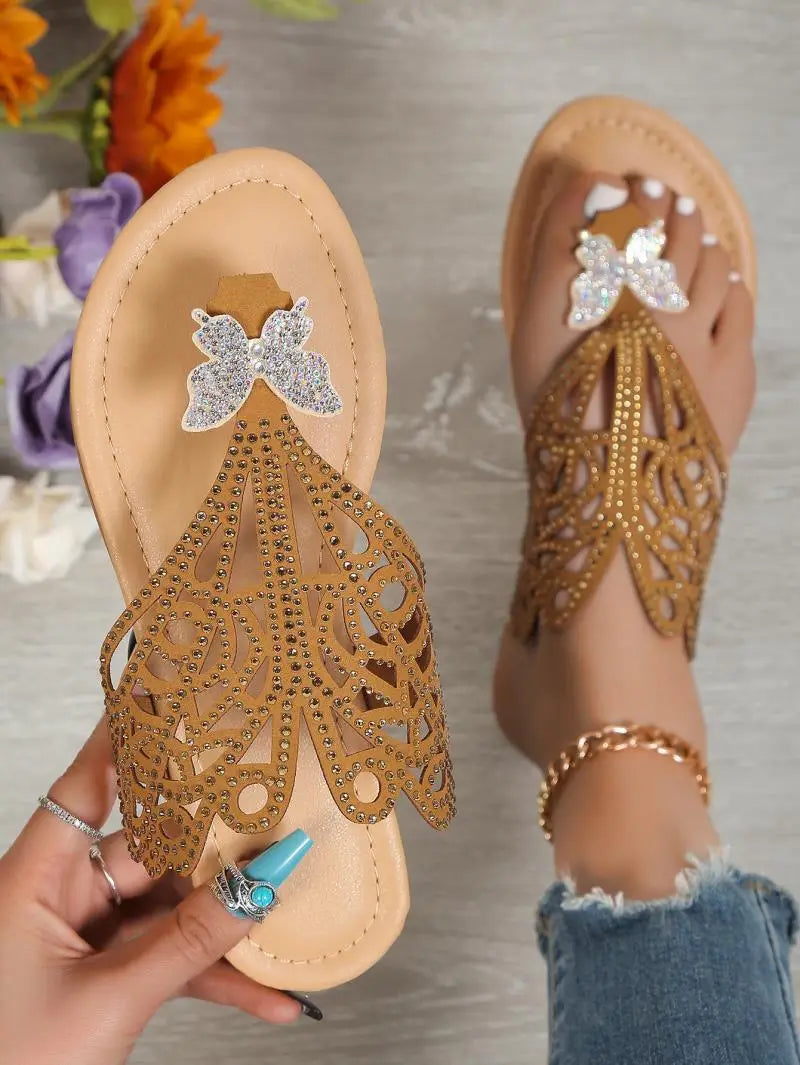 Slip-on Flip-toe Sandals