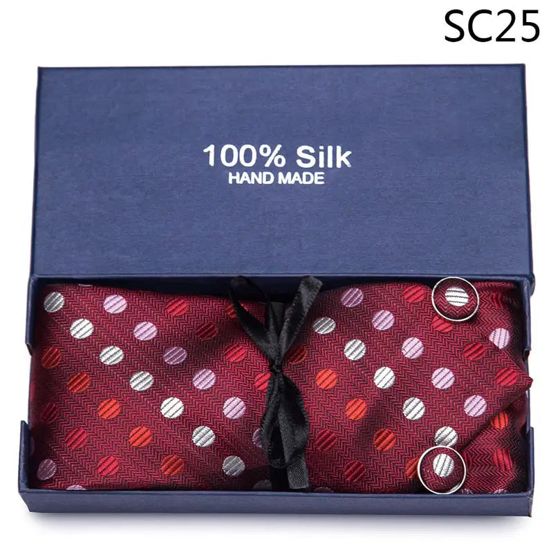 Men’s Tie Gift Box Set Group Business Formal