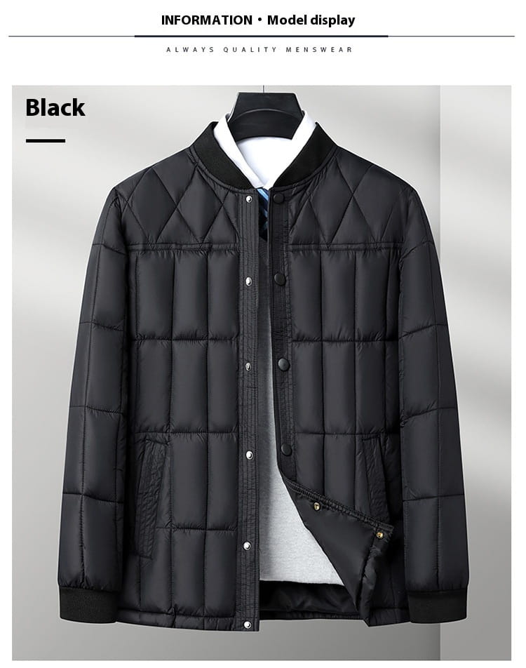 Men’s Loose Winter Liner Down Dad Winter Clothes Cotton-padded Jacket