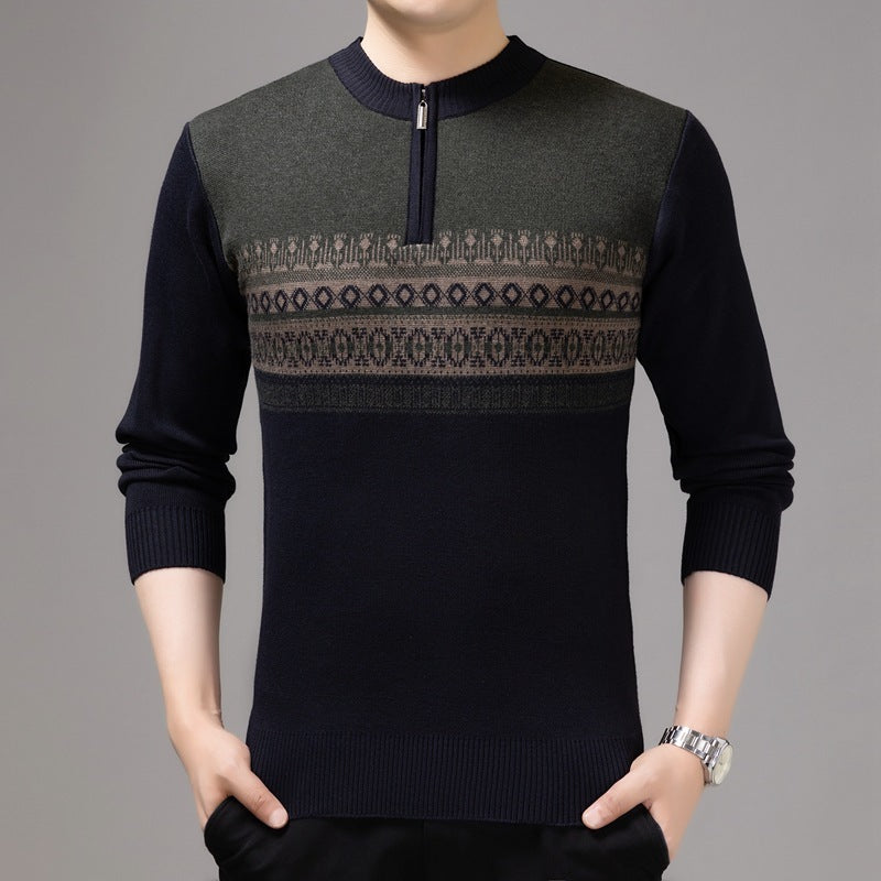 Thickened Loose Knitwear Autumn Clothes For The Elderly Sweater