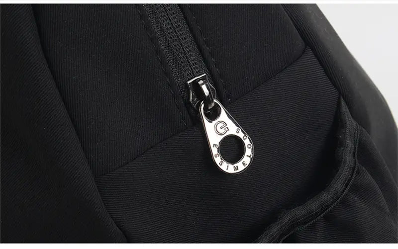 Black Round Bags Women Fashion Large Capacity Multifunctional Backpack Shoulder Bag Handbag