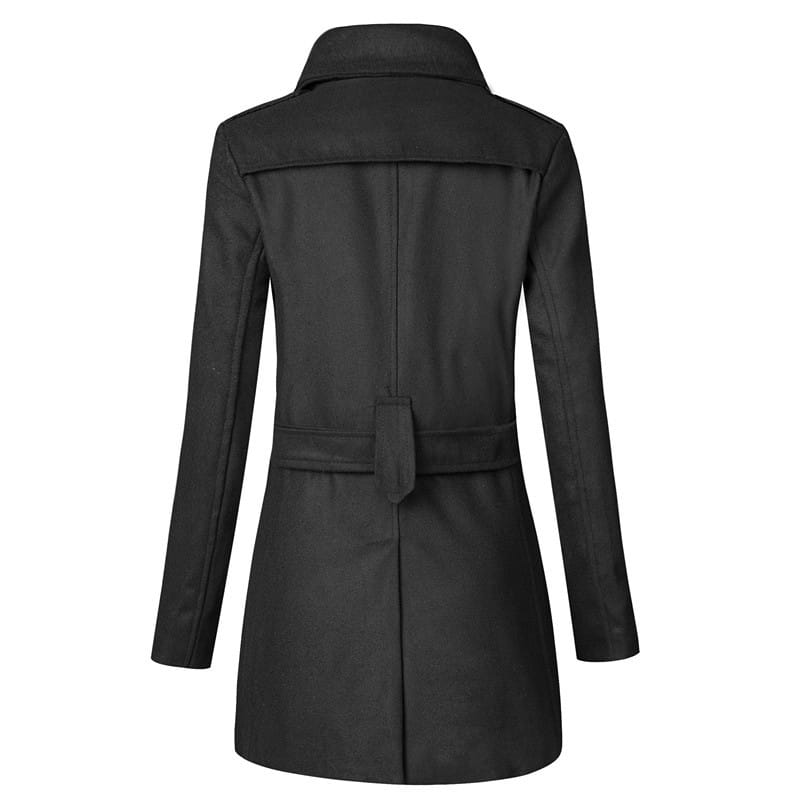 Autumn And Winter Foreign Trade New Men’s Woolen Trench Coat
