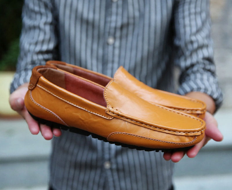 Men Loafers Slip On Formal Comfortable Soft Shoes