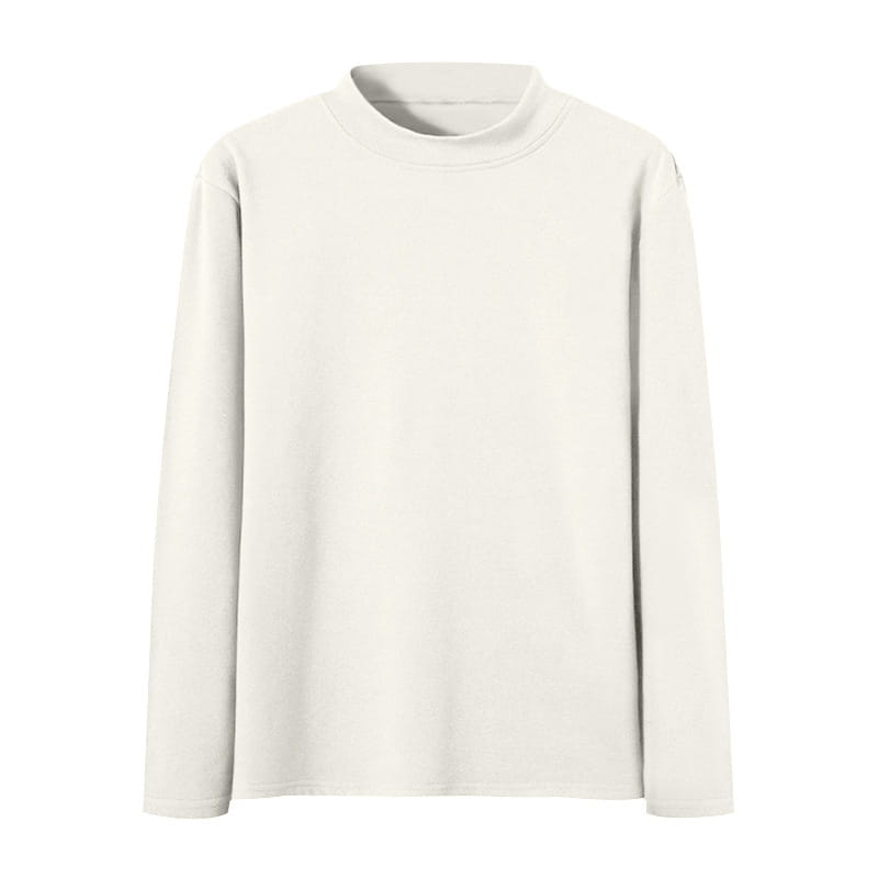 Bottoming Slim-fit Half Turtleneck Men’s Top