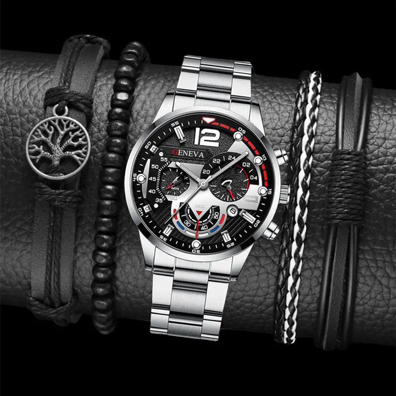 Steel Strip Quartz Watch