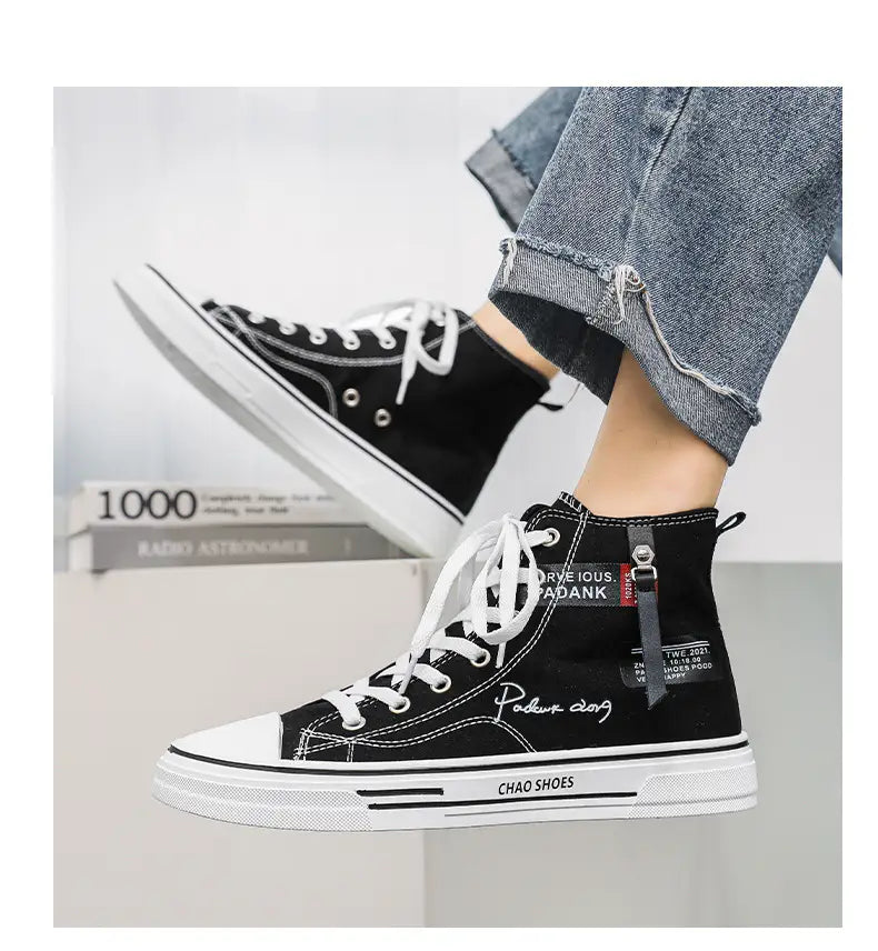 High top board shoes