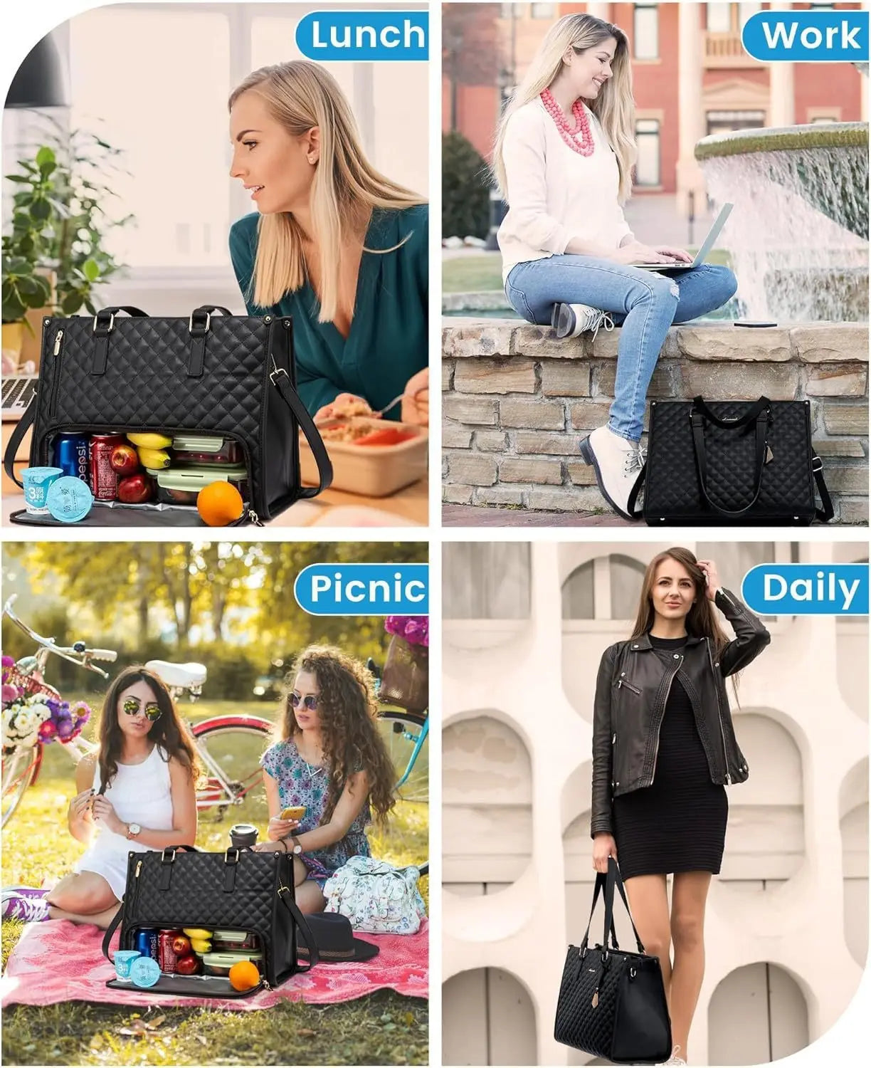 Fashionable Lunch Tote Bag
