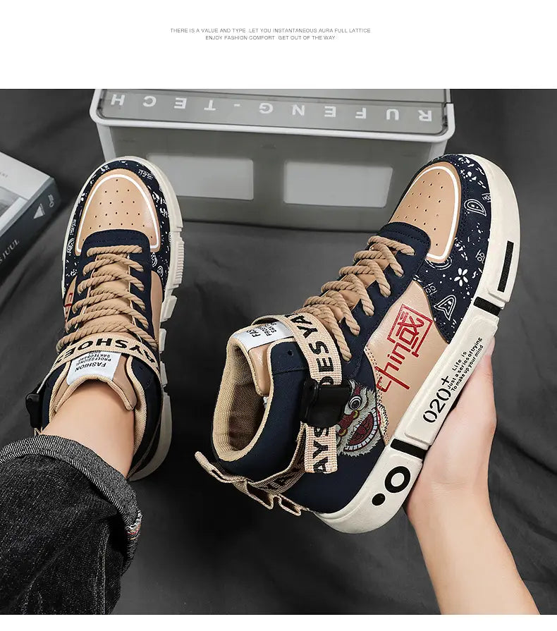 Versatile casual sports board shoes