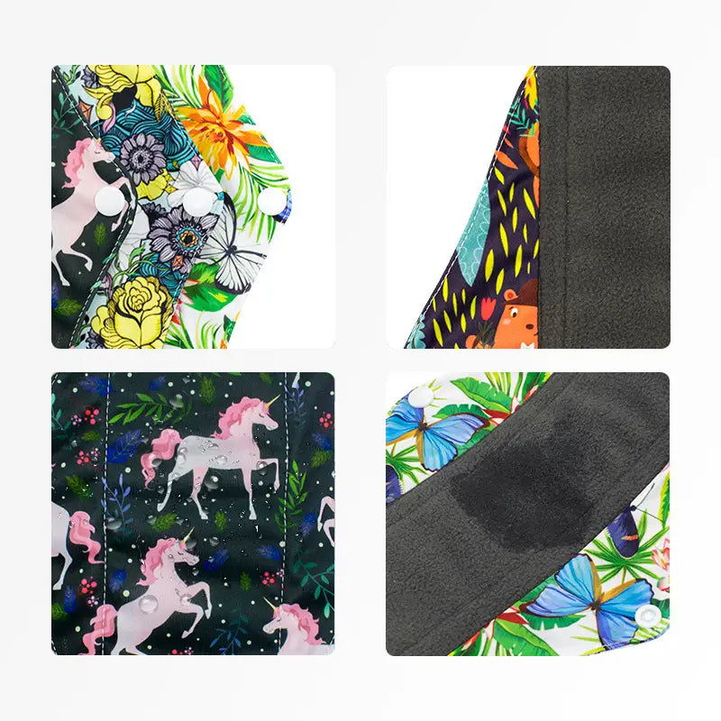 Soft Bamboo Cloth Reusable Menstrual Pads