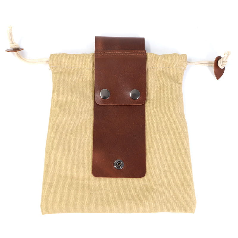 Leather Foraging Bag