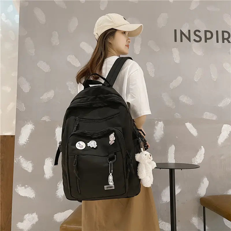 Girls Students Schoolbag