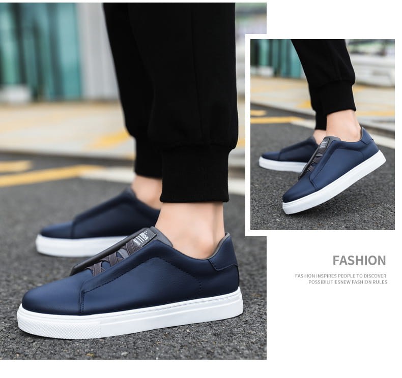Men’s Fashion Solid Color Comfortable And Non-slip Sneaker