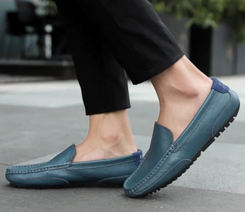 Leather casual leather shoes soft leather men’s shoes