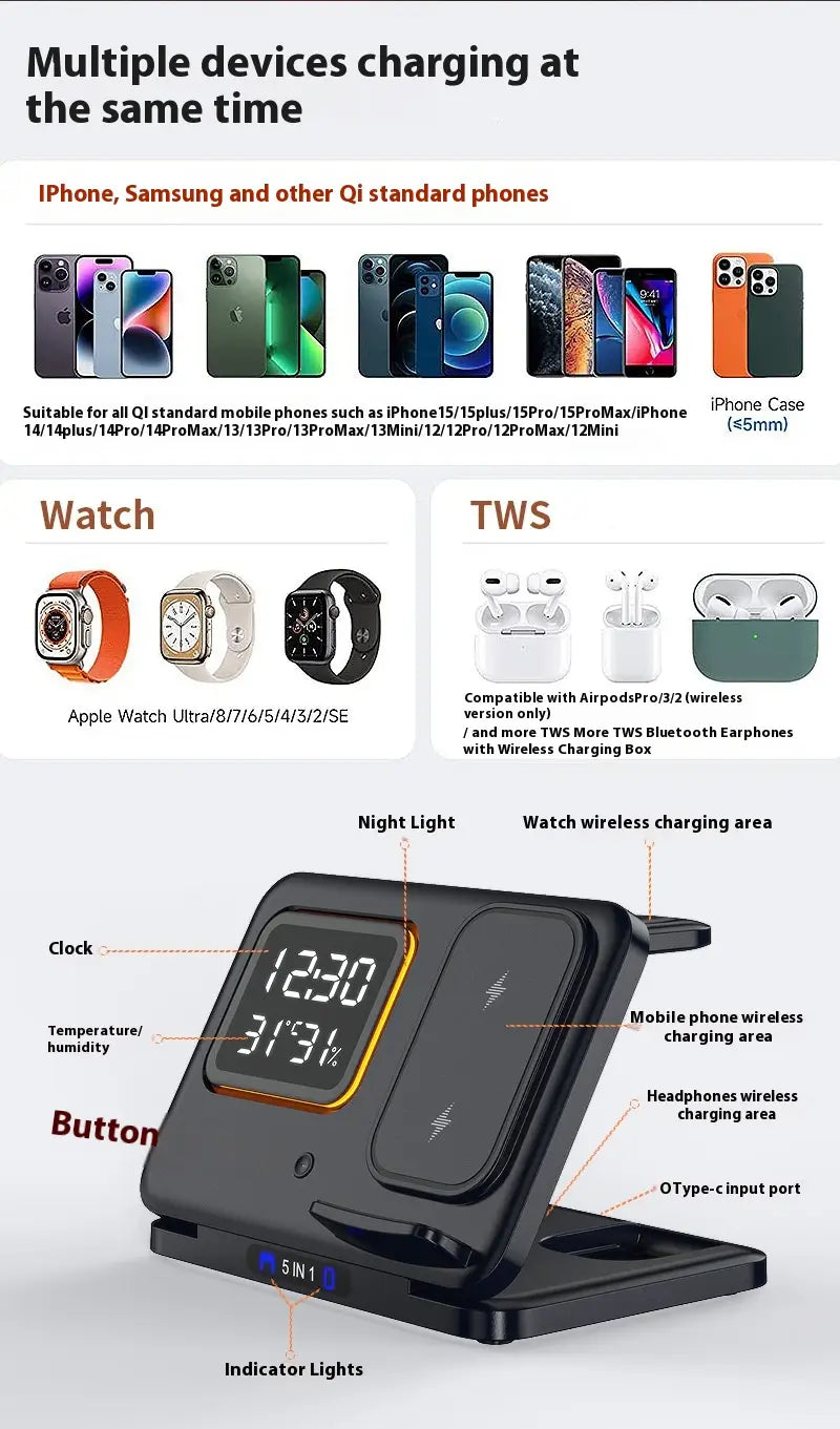 Wireless Chargers Stand 15W