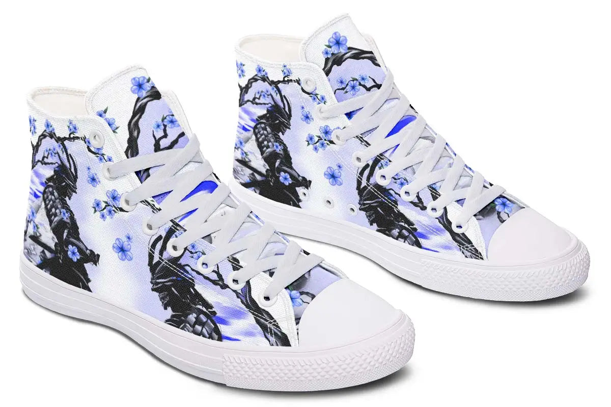 Printed Couple High-top Canvas Shoes