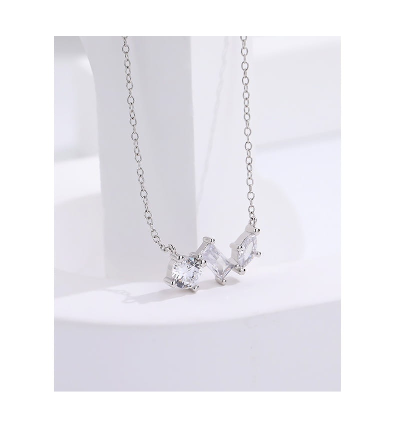 925 Silver Light Luxury Zircon Necklace