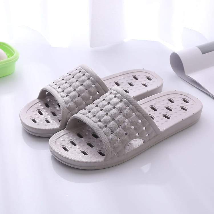 Summer House Shoes Non-slip Hollow Sole Design Floor Bathroom Slipper For Women Men
