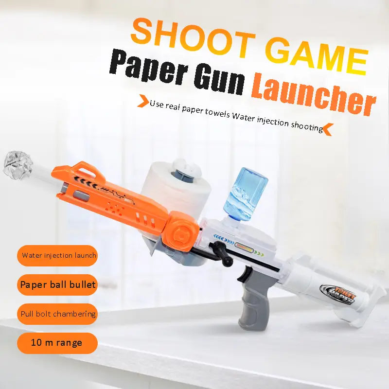 Children’s Toilet Paper Launcher Plastic Toy