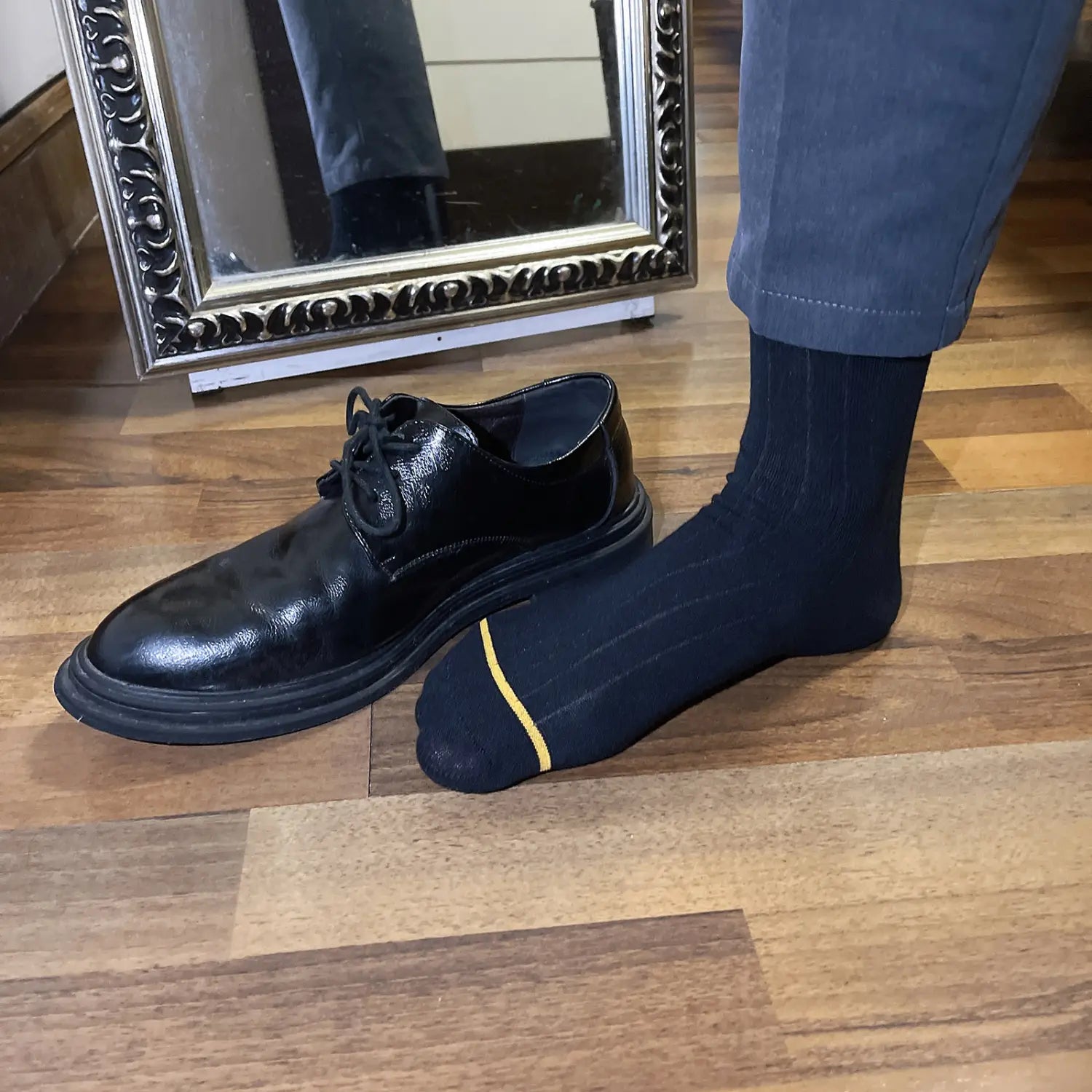 Men’s Formal Wear Long Tube Cotton Socks